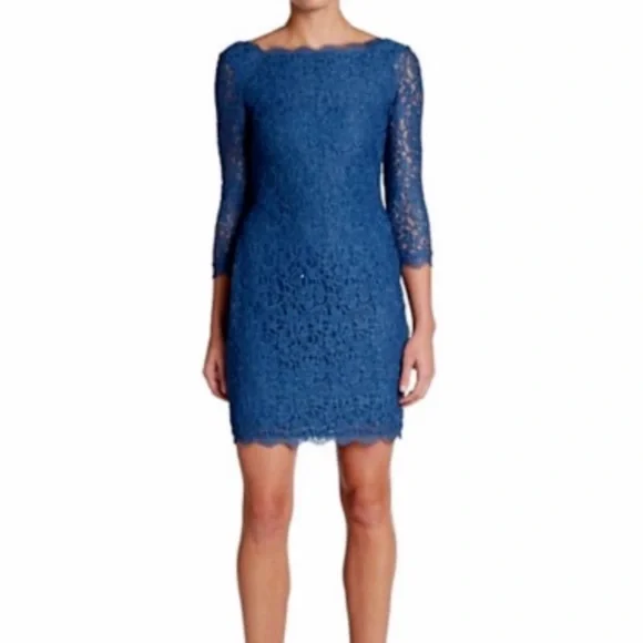 Adrianna Papell | Dresses | Adrianna Papell Womens Exposed Back Zipper 34sleeve Lace Dress Petite | Poshmark Adrianna Papell | Dresses | Adrianna Papell Womens Exposed Back Zipper 34sleeve Lace Dress Petite | Poshmark
